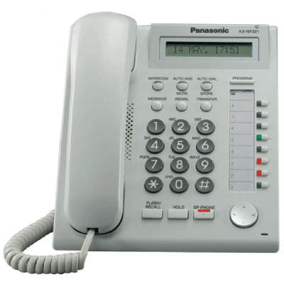 Panasonic KX-NT321 IP Telephone in White